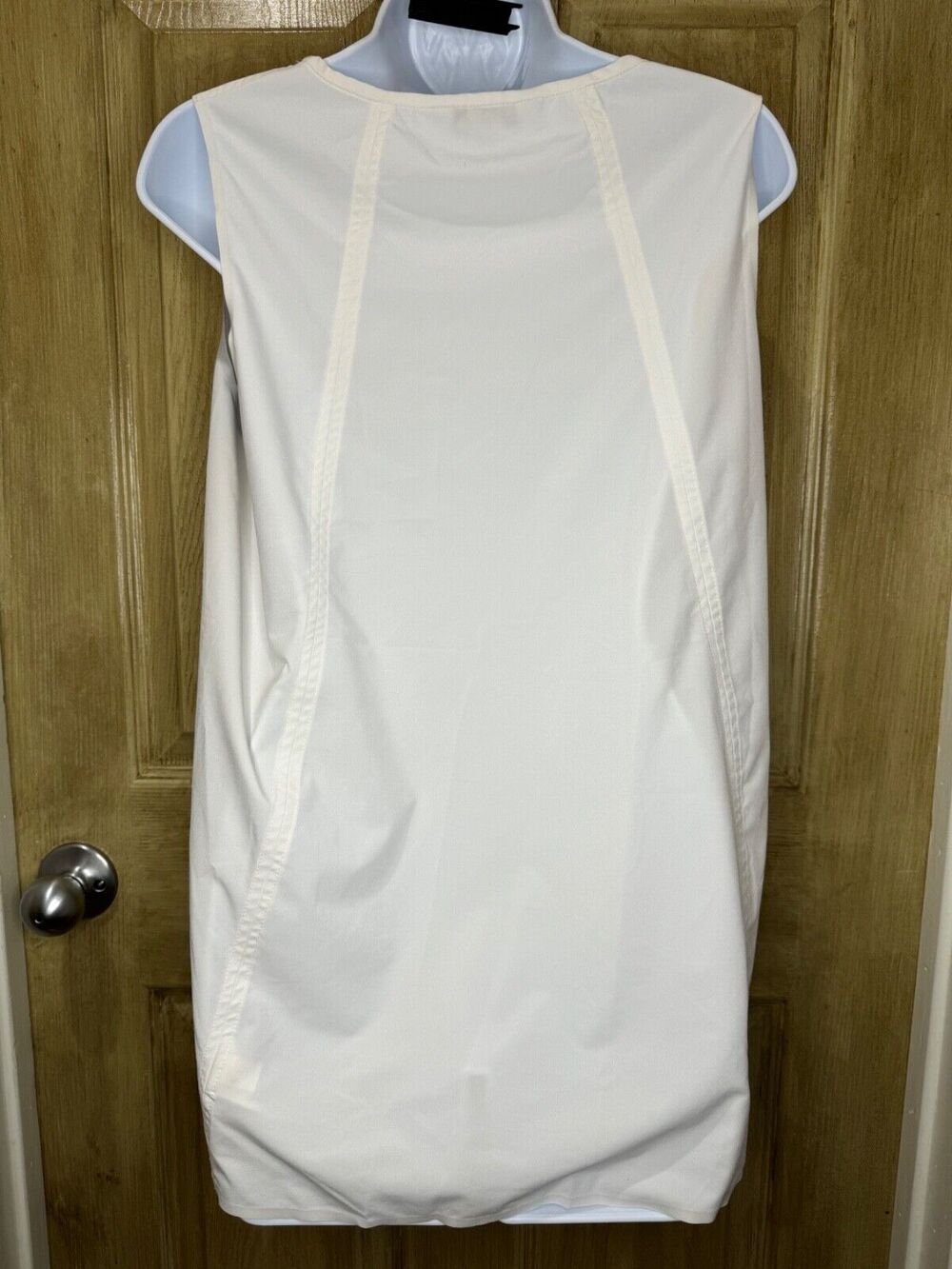 Athleta Zephyr Tank Top Womens Medium White Featherweight Stretch Gym - Picture 2 of 6